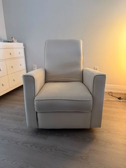 Rocking chair nursery with swivel