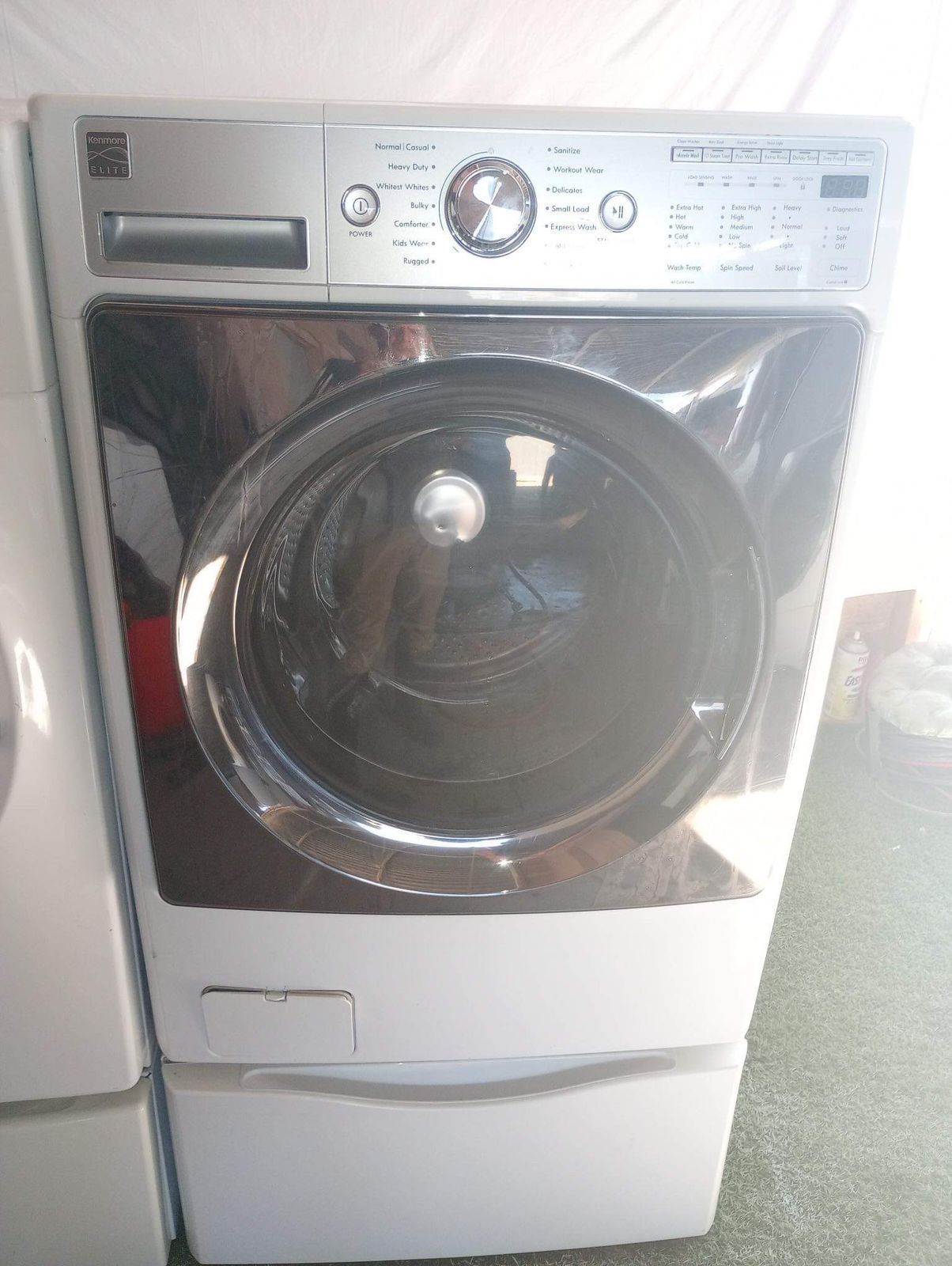 Beautiful GE Washer And Kenmore Gas Dryer (1 Year Warranty)