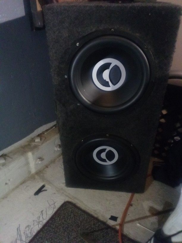 10" Subwoofers Box Included