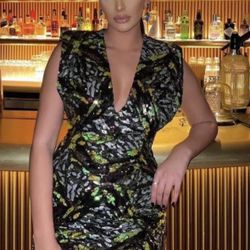 Zara Sequin Mini Dress