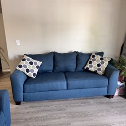 City Furniture Teal Couches