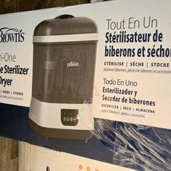 Dr. Brown's All-in-One Sterilizer & Dryer for Baby Bottles, Parts & Other Essentials NEW IN BOX