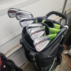 Taylormade P760 Iron Set 5 -PW Stiff Shafts right Handed. 