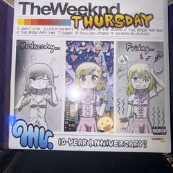 The Weeknd - Thursday (10th Anniversary Vinyl LP, 2022) Sealed RARE Mr. Edition Alternate Artstyle