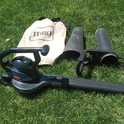 Toro Super Blower 215mph Speeds W Bag And Accessories