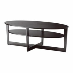 Ikea Vejmon Coffee Table in Black