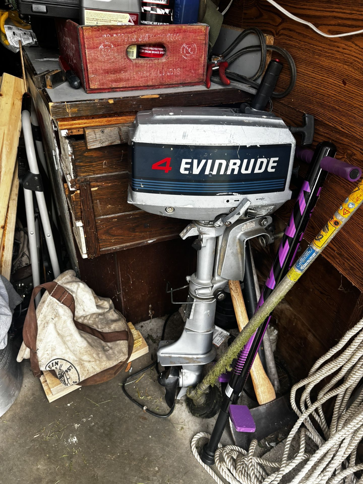 Evinrude 4hp. 2 Stroke