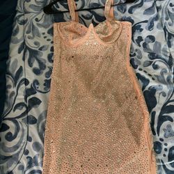 Pink Gem Dress Size M