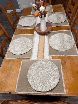 wood table