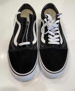 New Vans Black And White Men’s Shoes