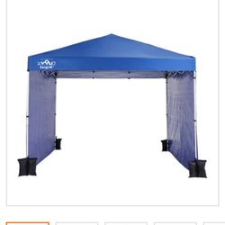Canopy Instantánea 10x10 Con Pesas Y Pared Incluidas