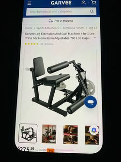 Leg Curl Machine