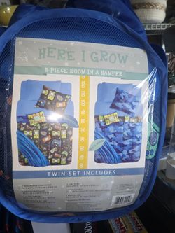 🧚‍♀️ NEW Reversible 8-Piece Room in a Hamper Twin Set