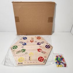 Aggravation Board Game Original Marble Game Double Sided Painted Game Board 4 and 6 Player 