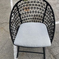 World Market Woven Chair, MUST GO BY SATURDAY