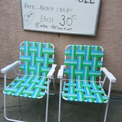 2 Beach Chairs