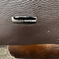 Sofa, Bar Stools, Clock