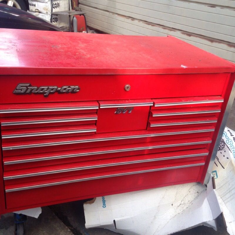 Snap on tool box