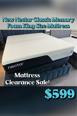 New Nectar Classic Memory Foam King Mattress