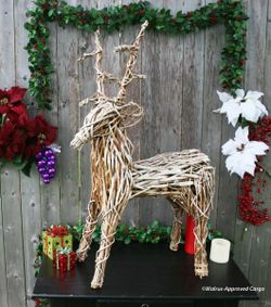 Christmas Vine Reindeer