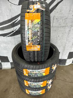 245/35r19 "Brand New" Cosmo Mucho Macho All Season Tires