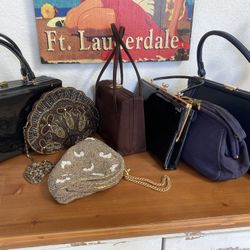 REDUCED!  ANTIQUE PURSES~ BUNDLE OF SEVEN!
