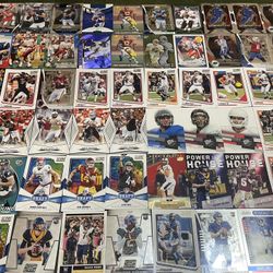 Lot Of 63 NFL Quarterback Rookie Football Cards