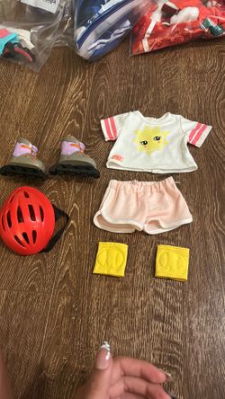 American girl doll skating
