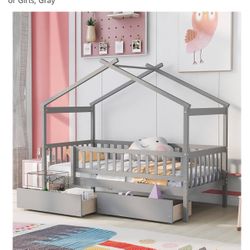 Twin size House Bed