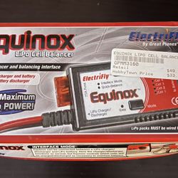 Electrifly Equinox Lipo Cell Balancer