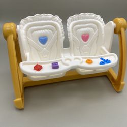 Fisher Price Loving Family Dollhouse Furniture Nursery Baby Girl Boy Doll Twin Swing High Chair