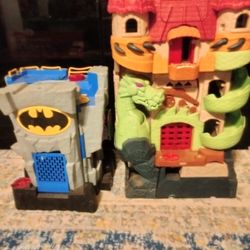 Imaginext Dragon Fortress And Batcave