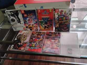 Nintendo Switch 1 With 8 Games In Cassette