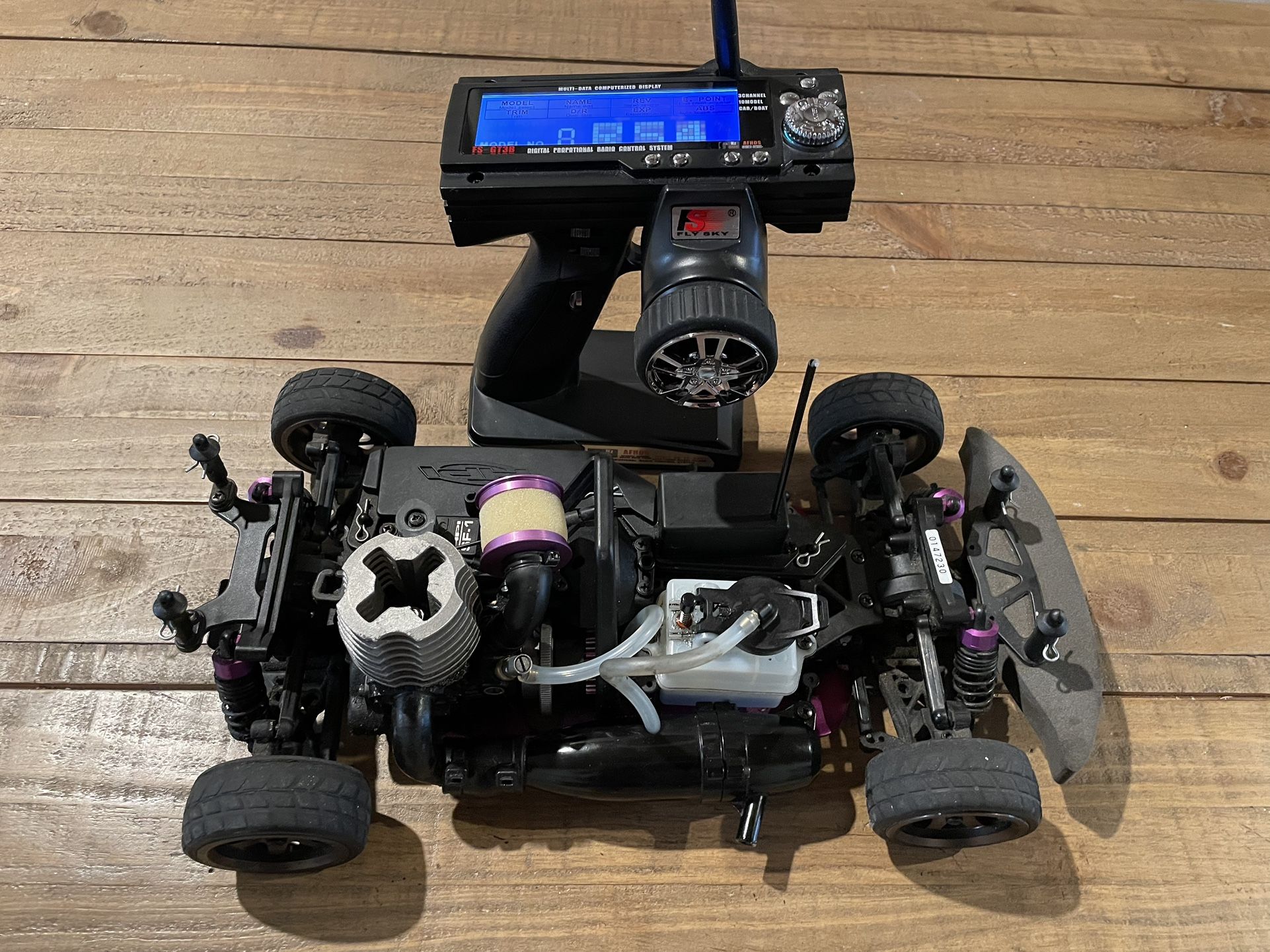 HPI RS4 nitro RC Car
