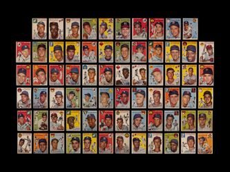 1954 TOPPS BASEBALL PARTIAL SET 243/250 🔥🔥🔥