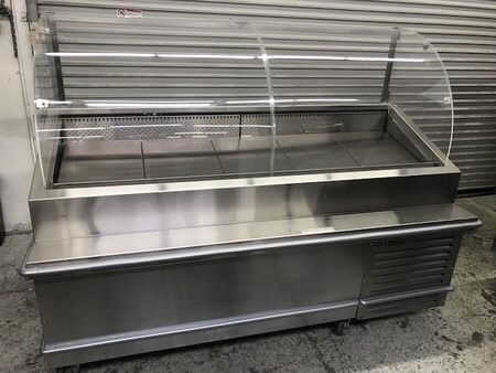 Showcase Fresh Fish Seafood Display Cooler Traulsen TD078HT #8608