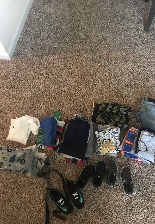 Boys clothes and shoes