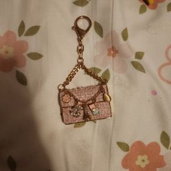 Purse Keychain Pink