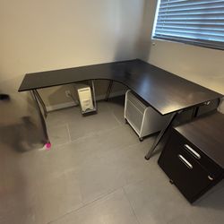 Large IKEA computer desk