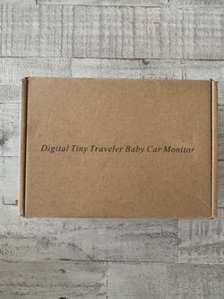 Digital Tiny Traveler Baby Car Monitor Camera - Digital Display