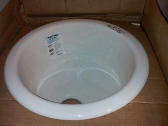 Kohler portofino 19” Round cast iron Drop In Or Under mount Sink