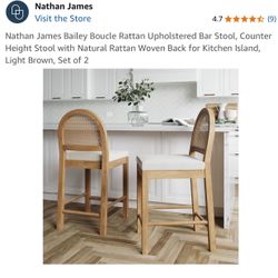 Nathan James counter stool