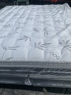 Cal King Bamboo Mattress set