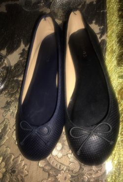 brand new Talbots flats, size 8 & 8.5W. never worn