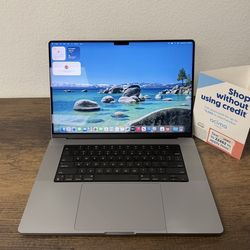 16" MacBook Pro M1 Pro 10 Core*500GB SSD*16GB RAM