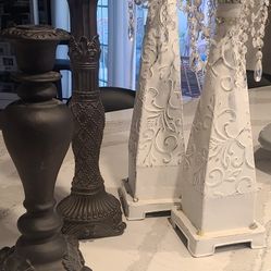 Candlestick Holders Set of 4