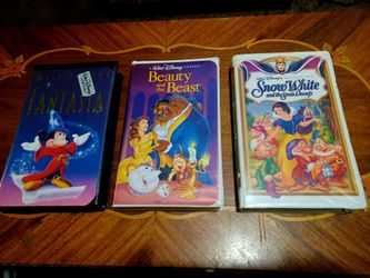 Beauty & the Beast + more vhs tapes (rare)