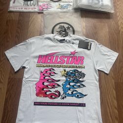 white hellstar tee