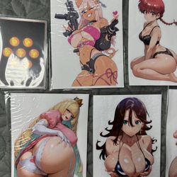 Anime Waifu Stickers 