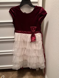 Girls Christmas Dress Size 8